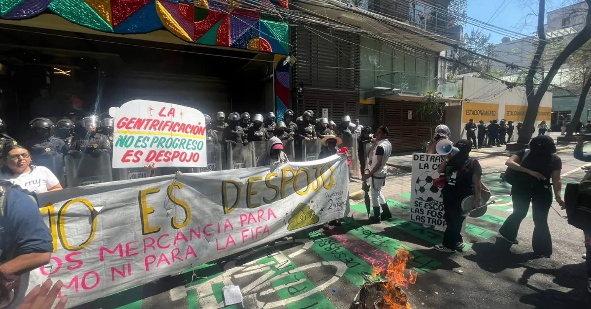 World Cup touristification sparks Mexico City protests World Cup touristification sparks Mexico City protests