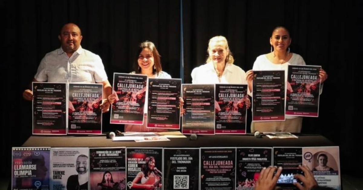 Día del Trovador 2026 Mérida dates route and changes