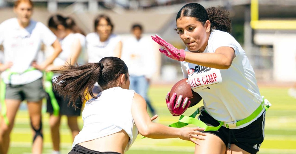 Los Cabos ended a 49ers México clinic with a youth flag football tournament